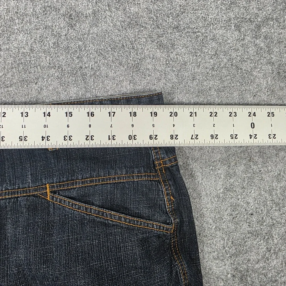 Le Jean De Marithe Francois Girbaud Shorts Mens 38 Dark Wash Vintage Y2K Baggy